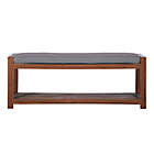 Alternate image 5 for Forest Gate Arvada Acacia Wood Outdoor Bench in Grey