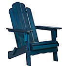 Alternate image 0 for Forest Gate Arvada Acacia Outdoor Folding Adirondack Chair in Navy