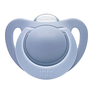 NUK&reg; Newborn Boy 0-2M 2-Pack Orthodontic Pacifiers in Blue. View a larger version of this product image.