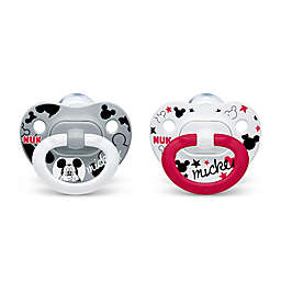 NUK® Disney® Mickey Mouse 2-Pack Orthodontic Pacifiers