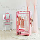 Alternate image 1 for Fantasy Fields by Teamson Kids Polka Dot Bella Dress Up Child&#39;s Armoire in Pink/White