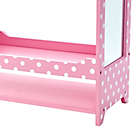 Alternate image 5 for Fantasy Fields by Teamson Kids Polka Dot Bella Dress Up Child&#39;s Armoire in Pink/White