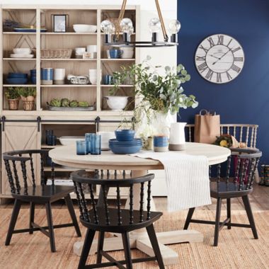 Bee &amp; Willow&trade; Milbrook 16-Piece Dinnerware Set in Blue. View a larger version of this product image.