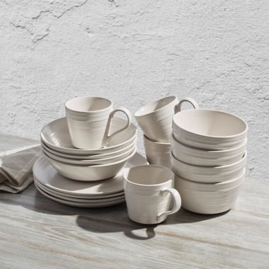 Bee &amp; Willow&trade; Milbrook 16-Piece Dinnerware Set in White. View a larger version of this product image.