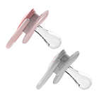 Alternate image 3 for Dr. Brown&#39;s&reg; Advantage 2-Pack Stage 1 Pacifiers with Clip in Pink
