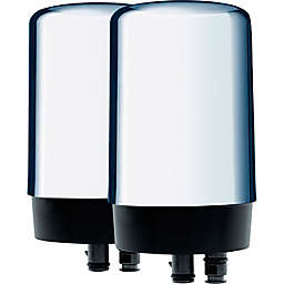 Brita® On Tap 2-Pack Chrome Faucet Filters
