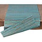 Alternate image 4 for Saro Lifestyle Melaya 72-Inch Table Runner in Turquoise