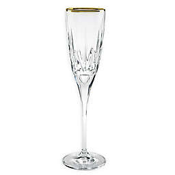 Lorren Home Trends Chic Gold Champagne Flutes (Set of 6)