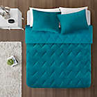 Alternate image 2 for Intelligent Design Kai 2-Piece Reversible Twin Comforter Set in Teal