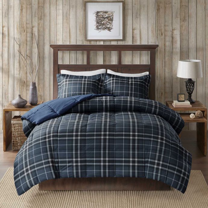 Woolrich Flint 3 Piece Down Alternative Comforter Set Bed Bath Beyond