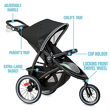 Graco&reg; FastAction&trade; Jogger LX Stroller in Ames. View a larger version of this product image.
