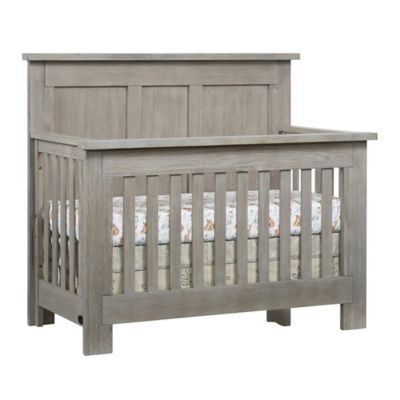 oak baby crib