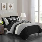 Alternate image 1 for Chic Home Rashi 10-Piece Comforter Set