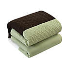 Alternate image 6 for Shai 10-Piece King Comforter Set in Green