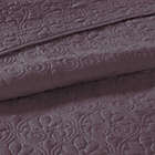 Alternate image 7 for Madison Park Quebec 3-Piece Reversible King/California King Coverlet Set in Purple