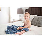 Alternate image 7 for Copper Pearl&trade; North Arrows Swaddle Blanket in Blue