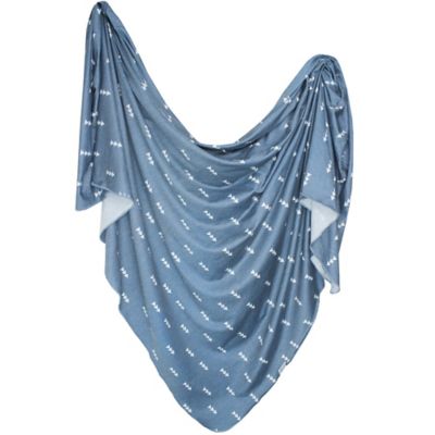 Copper Pearl&trade; North Arrows Swaddle Blanket in Blue