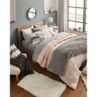 Alternate image 4 for UGG&reg; Devon 3-Piece Reversible Full/Queen Comforter Set in Charcoal