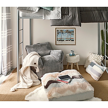 UGG&reg; Devon 2-Piece Twin/Twin XL Reversible Comforter Set in Charcoal. View a larger version of this product image.