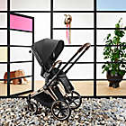 Alternate image 9 for CYBEX Priam Stroller with Chrome/Black Frame and Manhattan Grey Seat