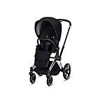 Alternate image 0 for CYBEX Priam Stroller with Chrome/Black Frame and Premium Black Seat