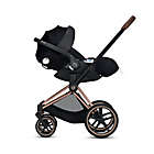 Alternate image 7 for CYBEX PRIAM Stroller with Matte Black Frame and Manhattan Grey Seat
