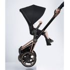 Alternate image 5 for CYBEX PRIAM Stroller with Matte Black Frame and Premium Black Seat