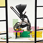 Alternate image 8 for CYBEX Priam Stroller with Matte Black Frame and Premium Black Seat