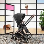 Alternate image 9 for CYBEX PRIAM Stroller with Matte Black Frame and Premium Black Seat