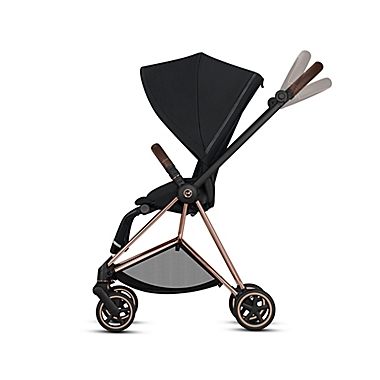 CYBEX Mios Stroller with Matte Black Frame and Premium Black Seat. View a larger version of this product image.