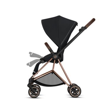 CYBEX Mios Stroller with Matte Black Frame and Premium Black Seat. View a larger version of this product image.