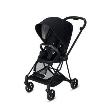 CYBEX Mios Stroller with Matte Black Frame and Premium Black Seat. View a larger version of this product image.
