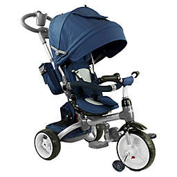 Evezo Samzio 6-in-1 Stroller Trike in Blue