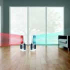 Alternate image 1 for Dyson Pure Hot+Cool&trade; HP01 Purifying Heater & Fan in White/Silver