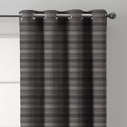 Alternate image 1 for Emerson Stripe Grommet 108-Inch Window Curtain Panel in Haze (Single)
