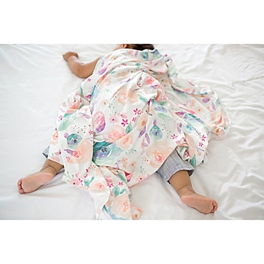 Copper Pearl&trade; Bloom Multicolor Swaddle Blanket. View a larger version of this product image.
