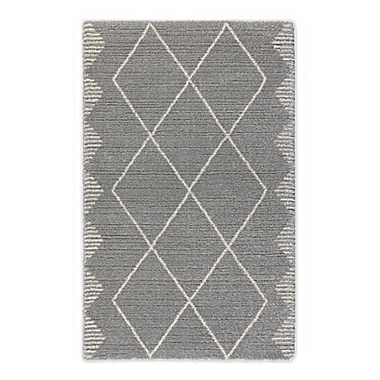 Global Caravan&trade; Iceland 3&#39; x 4&#39; Accent Rug in Light Grey. View a larger version of this product image.