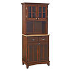Alternate image 0 for Home Styles Natural Wood Top Small Buffet/Server with Hutch