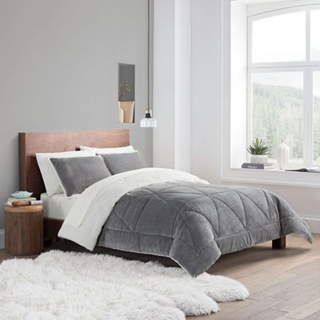 Ugg Avery 3 Piece Reversible Comforter Set Bed Bath Beyond