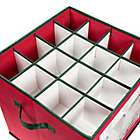 Alternate image 3 for Honey-Can-Do&reg; Ornament Storage Cube in Red