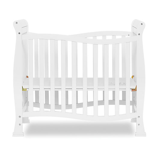 Alternate image 1 for Dream On Me Piper 4-In-1 Convertible Mini Crib in White