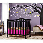 Alternate image 2 for Dream On Me Naples 3-In-1 Convertible Mini Crib in Black
