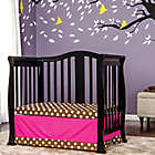 Alternate image 3 for Dream On Me Naples 3-In-1 Convertible Mini Crib in Black