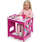Alternate image 2 for Delta Children Disney&reg; Minnie Mouse Kids Wood Desk and Chair Set in Pink