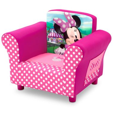 Delta Children Disney&reg; Minnie Mouse Upholstered Chair in Pink. View a larger version of this product image.