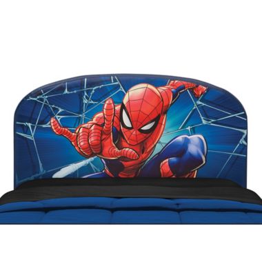 Delta Children Marvel® Spider-Man Upholstered Twin Bed | buybuy BABY