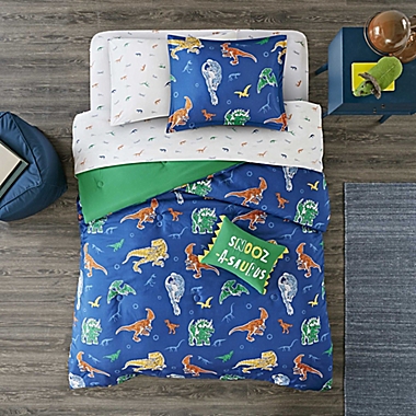 Mi Zone Kids Logan Twin Comforter Set in Blue. View a larger version of this product image.