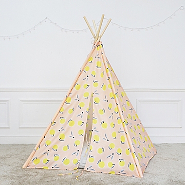 Marmalade&trade; Lemons Teepee in Pink. View a larger version of this product image.