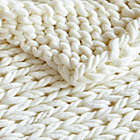 Alternate image 1 for Madison Park Chunky Double Knit Throw Blanket in Ivory