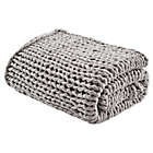 Alternate image 0 for Madison Park Chunky Double Knit Throw Blanket in Grey